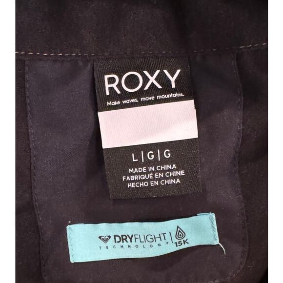 Roxy Rideout Insulated Water Repellent Snow Bib Size Large - Picture 14 of 16
